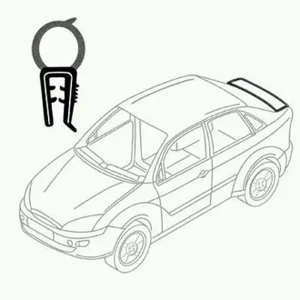 GUARNIÇÃO PORTA MALA GOL PARATI SANTANA MONZA VARIANTE LOGUS SEM ABA