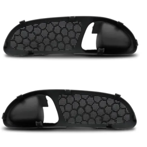 MOLDURA MAÇANETA INTERNA DIANTEIRA GOL PARATI GIII 4 PORTAS 1999 ATÉ 2005 PRETA LADO DIREITO