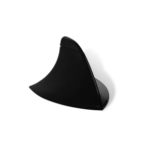 ANTENA DECORATIVA TUBARÃO PRETA