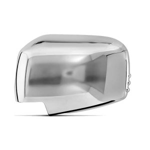 APLIQUE CROMADO DO RETROVISOR L200 TRITON APÓS 2008 LADO ESQUERDO