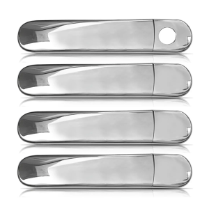 APLIQUE CROMADO MAÇANETA GOL G3 PARATI SAVEIRO G4 4 PORTAS