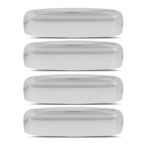 APLIQUE CROMADO MAÇANETA NOVO UNO APÓS 2010 4 PORTAS