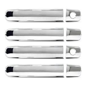 APLIQUE CROMADO MAÇANETA FRONTIER SENTRA APÓS 2008 4 PORTAS