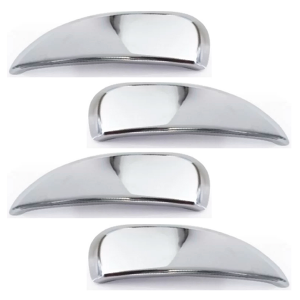 APLIQUE CROMADO MAÇANETA LOGAN SANDERO APÓS 2016 KWID APÓS 2017