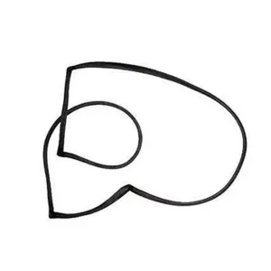 GUARNIÇÃO PARA BRISA F100 F1000 CAMINHÃO 1972 ATÉ 1992 STD