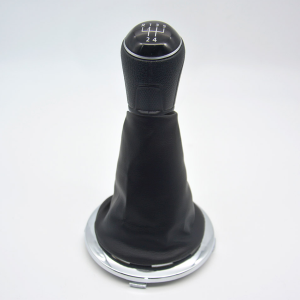 COIFA DE CAMBIO GOL VOYAGE SAVEIRO GV GVI PRETO COM BASE COM BOLA ARO CROMADO
