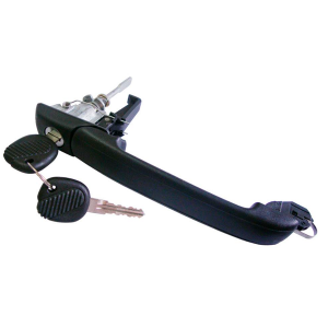 MAÇANETA EXTERNA GOL SAVEIRO 2 PORTAS APÓS 1994 LADO DIREITO E LADO ESQUERDO COM CHAVE PRETA