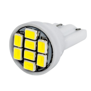 LAMPADA LED PINGÃO COM 8 LED 12 VOLTS SUPER BRANCA