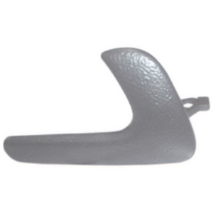 MAÇANETA INTERNA GOL PARATI SAVEIRO G3 LADO ESQUERDO CINZA METAL