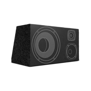 CAIXA TRIO 12" 44L SEM DIVISAO SELADA CARPETE GRAFITE