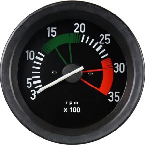 CONTAGIRO / TACÔMETRO 3500RPM 24V ÔNIBUS CAMINHÕES 100MM