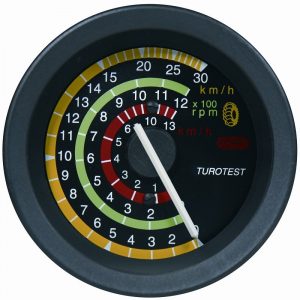 CONTAGIRO / TACÔMETRO 80MM 1200RPM 12V JOHN DEERE TC55/57/59