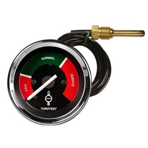 INDICADOR MECÂNICO TEMPERATURA 52MM 40º-110ºC CABO 3,60MT ROSCA 5/8