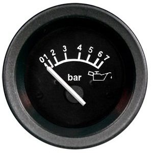 INDICADOR ELÉTRICO PRESSÃO ÓLEO 60MM 24V