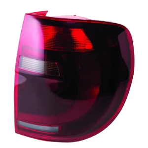 LANTERNA TRASEIRA FOX CROSSFOX 2010 ATÉ 2014 LADO ESQUERDO BICOLOR FUNDO ESCURO