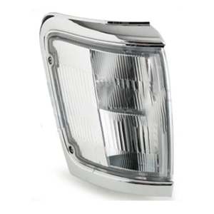 LANTERNA DIANTEIRA HILUX 4X4 CROMADO FINO PISCA LADO DIREITO
