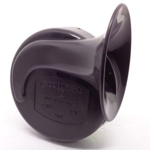 BUZINA CARACOL SOM GRAVE 12V 2 TERMINAIS
