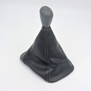 COIFA DE CAMBIO RED HIL SW4 AUT 6/15 PRETA COM BASE COM BOLA CINZA