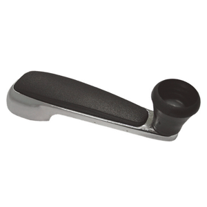 MANIVELA DO VIDRO CAMINHÃO MERCEDES-BENZ APÓS 1981 LADO DIREITO LADO ESQUERDO METAL CROMADA