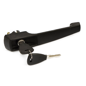 MAÇANETA EXTERNA CAMINHÕES MERCEDES 708 E 709 LADO DIREITO E LADO ESQUERDO COM CHAVE