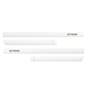 JOGO FRISO LATERAL ETIOS REDONDO BRANCO PEROLIZADO