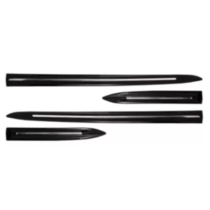 JOGO FRISO LATERAL HRV 2015 PRETO COM FILETE CROMADO