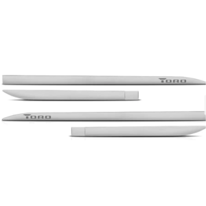 JOGO FRISO LATERAL FIAT TORO FACÃO PRATA MELFI