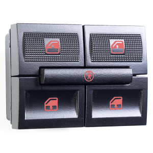 INTERRUPTOR VIDRO GOL PARATI SAVEIRO III APÓS 1999 DUPLO COM BLOQUEIO