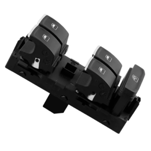 INTERRUPTOR VIDRO GOLF 2013 EM DIANTE TSI GTI PASSAT B8 2018 EM DIANTE QUADRUPLO CROMADO