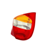 LANTERNA TRASEIRA PALIO 2001 ATÉ 2003 PALIO FIRE 2003 ATÉ 2008 LADO DIREITO TRICOLOR CARCAÇA VERMELHA
