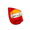 LANTERNA TRASEIRA PALIO 2001 ATÉ 2003 PALIO FIRE 2003 ATÉ 2008 LADO ESQUERDO TRICOLOR CARCAÇA VERMELHA