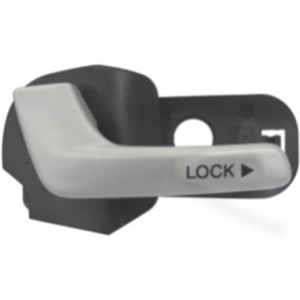 MAÇANETA INTERNA PALIO WEEKEND SIENA 2 4 PORTAS APÓS 2004 DIANTEIRO LADO DIREITO CINZA