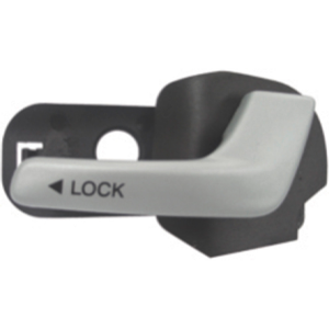 MAÇANETA INTERNA PALIO WEEKEND SIENA 2 4 PORTAS APÓS 2004 DIANTEIRO LADO ESQUERDO CINZA