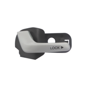 MAÇANETA INTERNA PALIO WEEKEND SIENA 2 E 4 PORTAS APÓS 2004 TRASEIRA LADO DIREITO CINZA