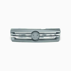 GRADE CENTRAL UNO FIORINO APÓS 2009 FRISO CROMADO CINZA