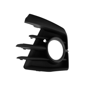 GRADE PARA-CHOQUE GOL VOYAGE G7 APÓS 2016 PRETO COM MILHA LADO ESQUERDO