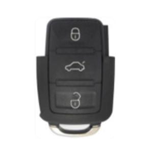 CAPA TELECOMANDO POLO BORA PASSAT GOL VOYAGE 3 BOTÕES COM CARCAÇA