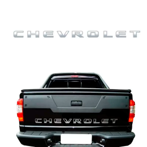 ADESIVO CHEVROLET S10 2009 ATÉ 2011 PRETO SEM RESINA