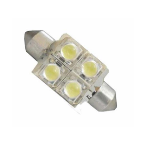 LAMPADA LED TORPEDO 36MM 24V BRANCO