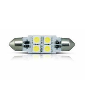 LAMPADA LED TORPEDO 42MM 24V BRANCO