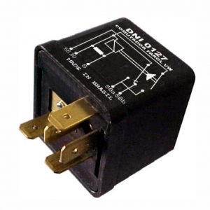 RELE COMUTADOR FAROL ALTO BAIXO GOL FUSCA 150W 12V 5 TERMINAIS COM GRADE FIXA