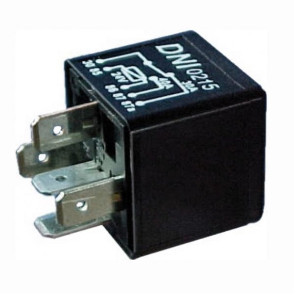 RELE AUXILIAR REVERSOR 40/30A 24V 5 TERMINAIS SEM SUPORTE