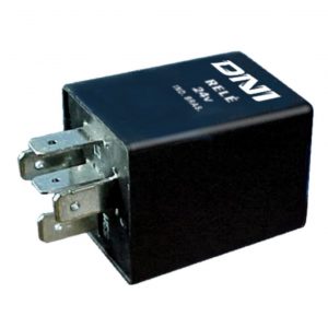 RELE PARADA SOLICITADA MBB CAIO INDUSCAR VOLVO 24V 5 TERMINAIS SEM SUPORTE