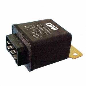 RELE LIMPADOR PARABRISA MB CAIO INDUSCAR COM LAVAGEM 24V 6 TERMINAIS COM SUPORTE