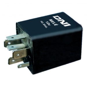 RELE LIMPADOR PARABRISA SCANIA IVECO 6 TERMINAIS SEM SUPORTE 24V