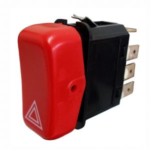 BOTAO ALERTA CAMINHÃO ÔNIBUS MB AGRALE MARCOPOLLO 24V