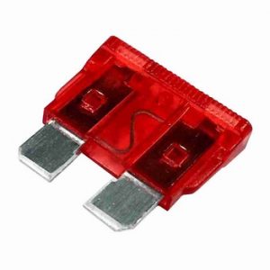 FUSIVEL LAMINA COMUM 10 AMP VERMELHO
