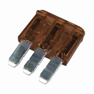 FUSIVEL MICRO LAMINA 3 TERMINAIS UNIVERSAL - 7,5AMP