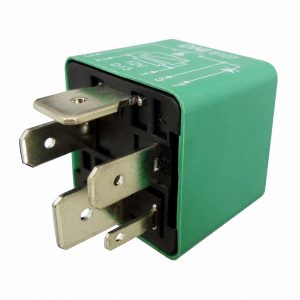 RELE AUXILIAR VENTOINHA 5 TERMINAIS FIESTA FOCUS 70AMP VERDE