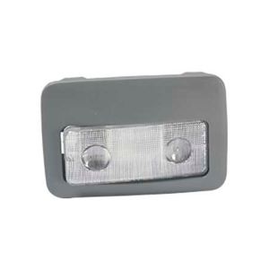 LANTERNA DE TETO PALIO SIENA STRADA 2001 ATÉ 2003 MOLDURA CINZA ESCURA